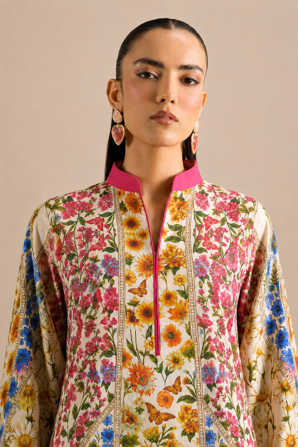 Floral Fiesta - Printed Co-ord Set (CD-2904)
