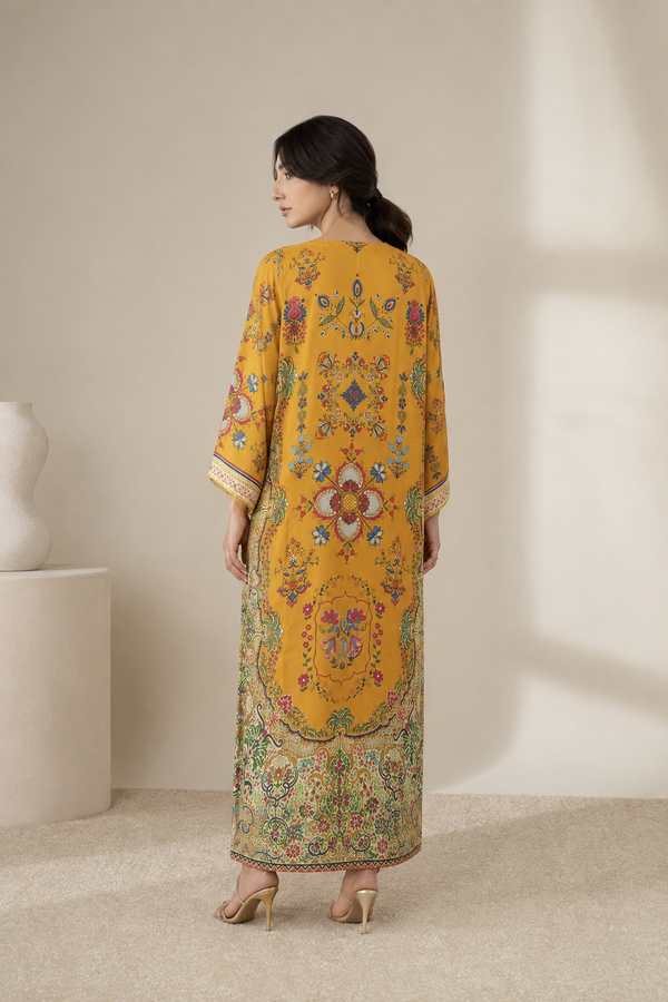 Zareen Print Kaftan (KN-3305)