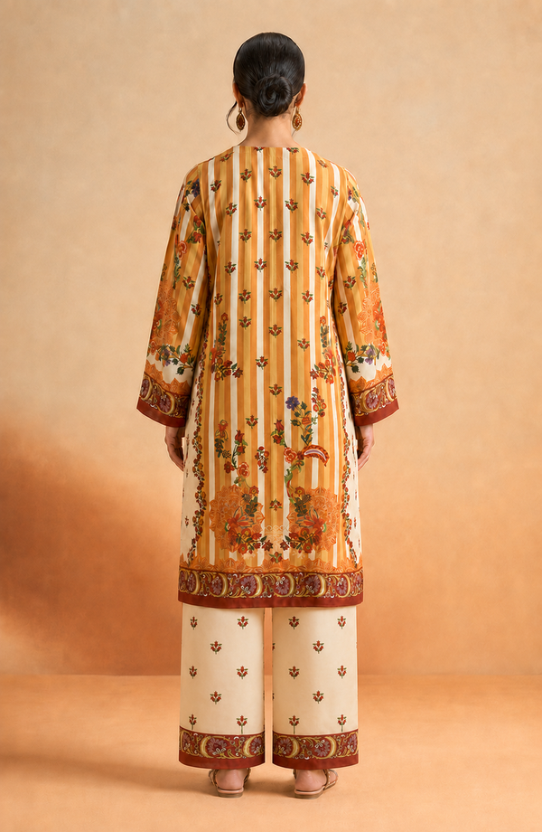 Meher- Printed Co-ord Set (CD-2901)