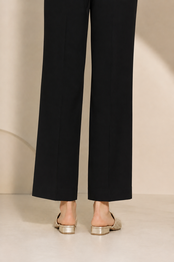 Trouser Black Cotton (3403)